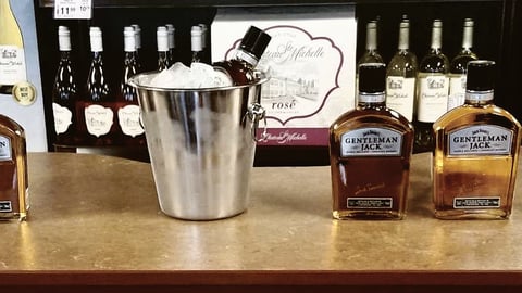 Gentleman Jack Table Display